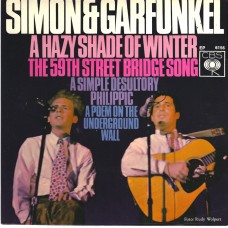 SIMON & GARFUNKEL - A hazy shade of winter   ***EP***